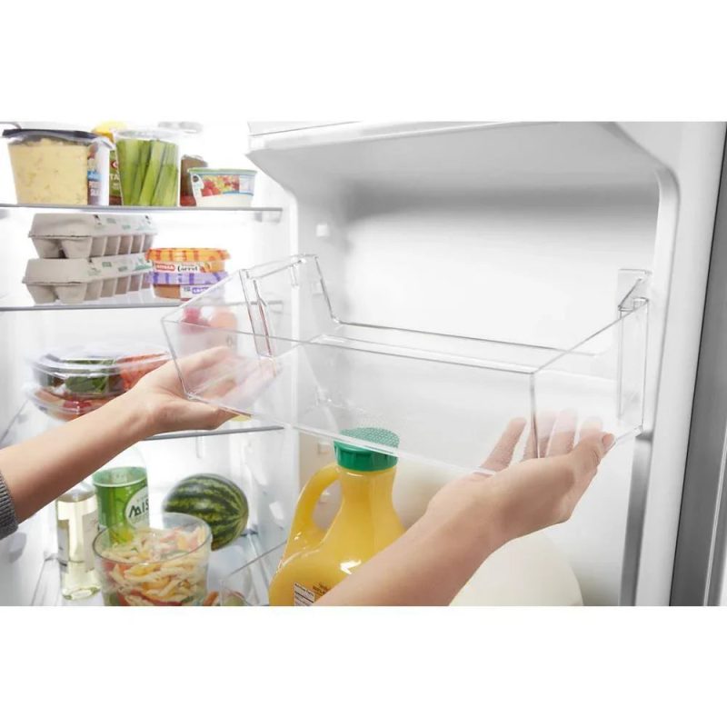 Whirlpool 36-Inch Wide Side-By-Side Refrigerator - 24 Cu. ft. Stainless Steel - Image 8
