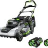 EGO Power+ LM2102SP-A 21-Inch 56-Volt Lithium-ion Self-Propelled Cordless Lawn Mower (2) 4.0Ah Battery and Rapid Charger Included
