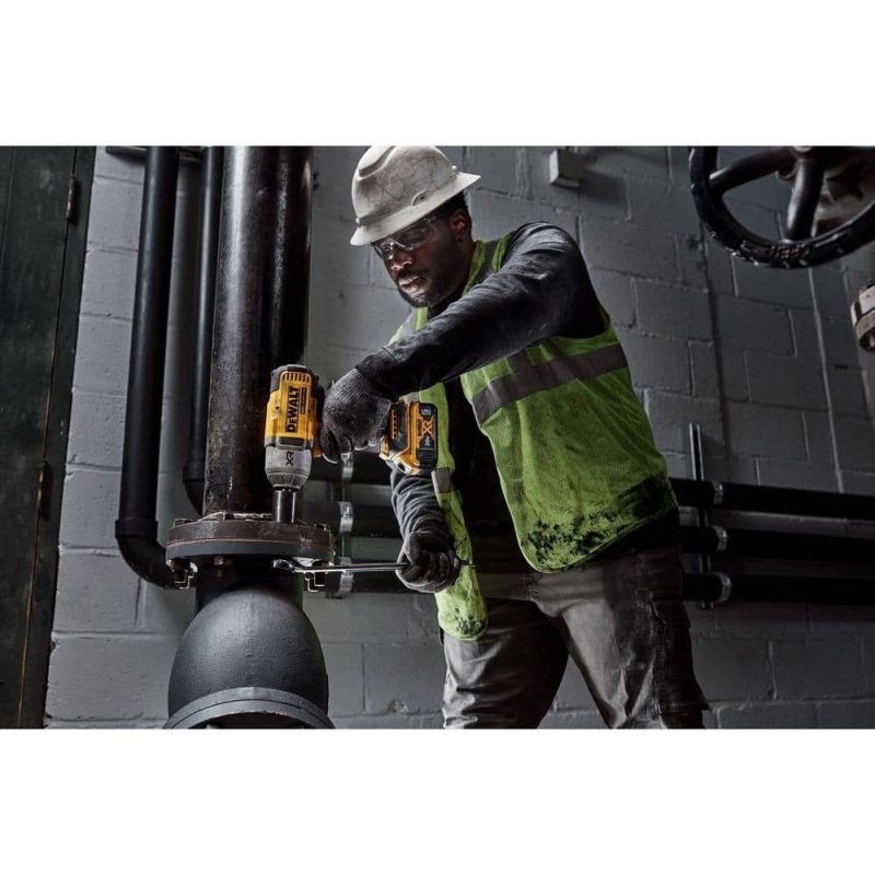 DEWALT 20V MAX Lithium-Ion Cordless 1/2 in. Impact Wrench Kit DCF900P1 - Image 13