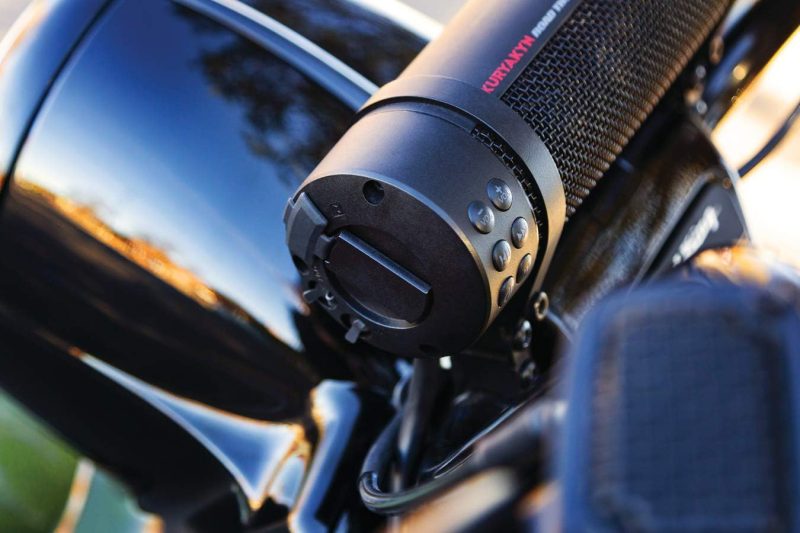 Kuryakyn Road Thunder 300W Motorcycle Sound Bar, Bluetooth & USB, Handlebar Mount, IP66 Waterproof, Satin Black - Image 10
