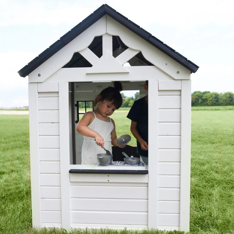Backyard Discovery Sweetwater Playhouse – White - Image 8