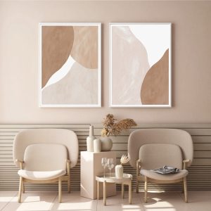 Abstract  Beige Terracotta