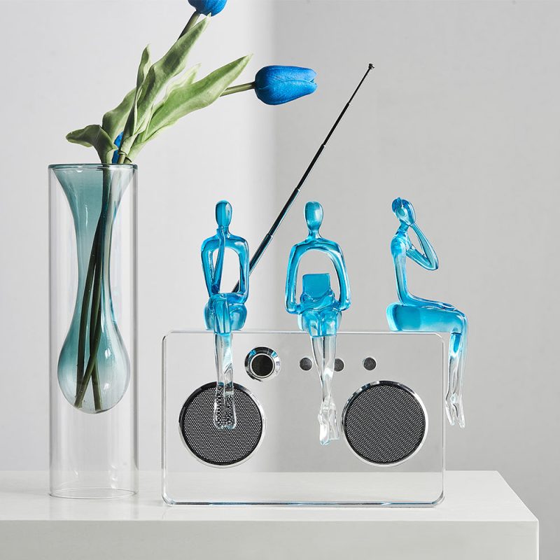 Abstract Bookshelf Display Sculpture - Image 8