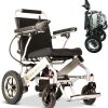 2020 New Folding Ultra Lightweight Electric Power Wheelchair, Silla de Ruedas Electrica, FDA Approved and Air Travel Allowed, Heavy Duty, Mobility Motorized, Portable Power (17.5′′ Seat Width) - Image 12