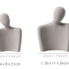 Abstract Ceramic Lover Statues - Image 9