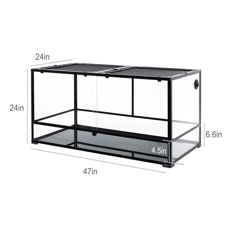 REPTIZOO 120gallon Extra Large Reptile Terrarium - Image 4