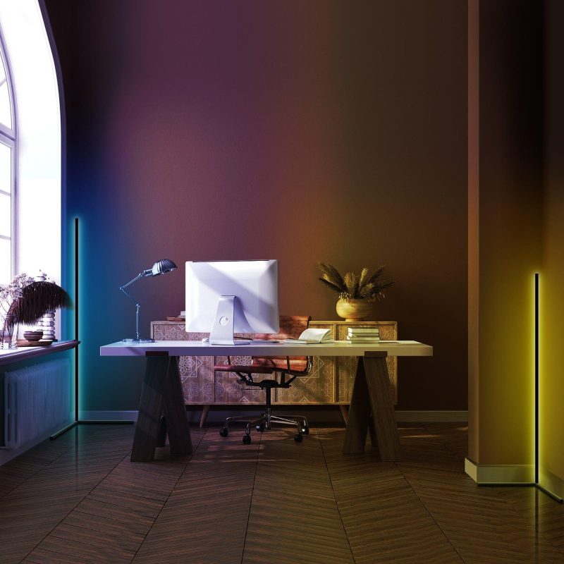 55” RGB Color Corner Floor Lamp - Image 8