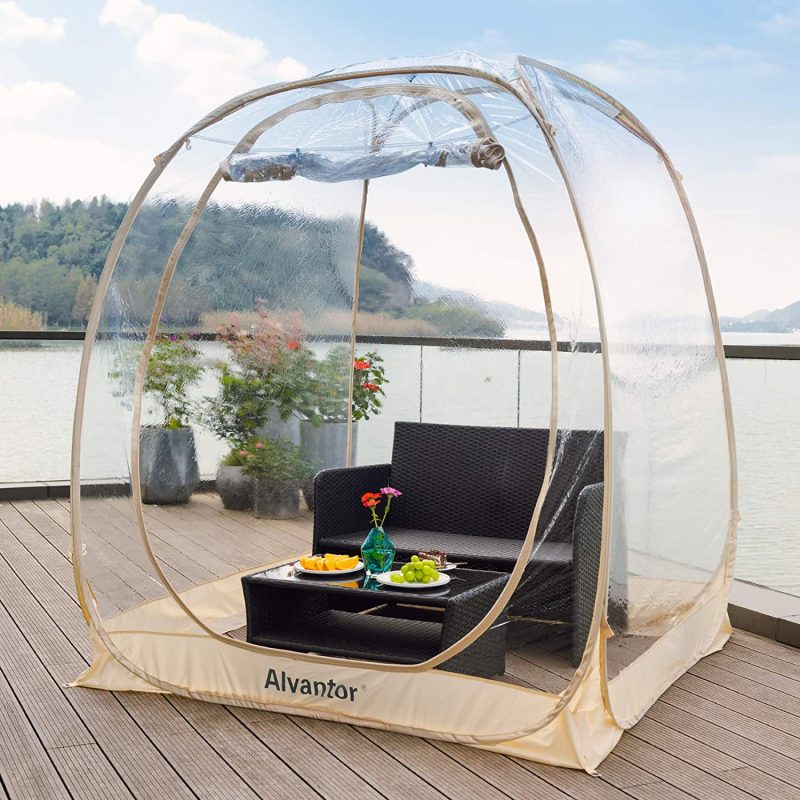Alvantor Bubble Tent Pop Up Gazebo, 8-10 Person Igloo Dome Garden Patio Canopy Shelter - Image 24
