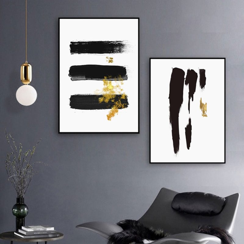 Abstract Gold Stroke - Image 4