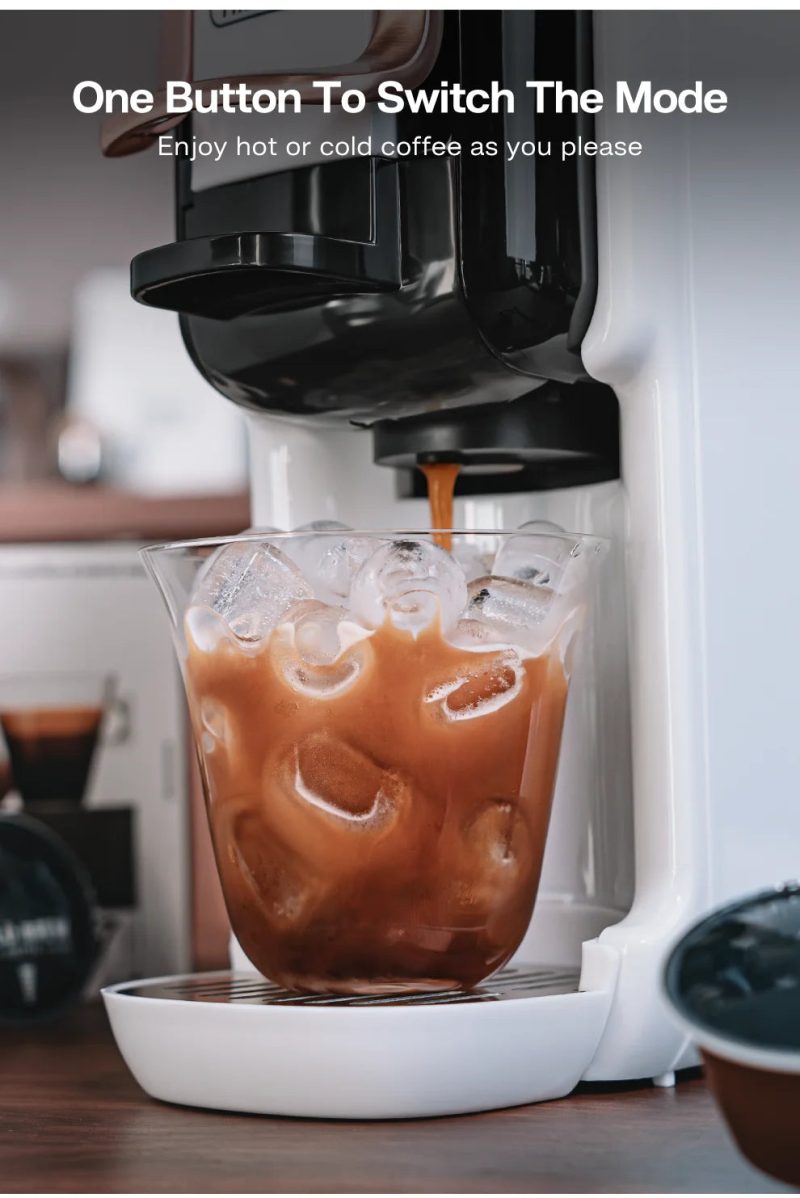 5-in-1 Coffee Machine – 20-Bar Multiple Capsule Brewer with Milk Frother - Image 15