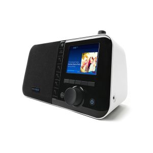Grace Digital Mondo+ Wireless Smart Speaker and Internet Radio with Wi-Fi + Bluetooth and 3.5 Color Display