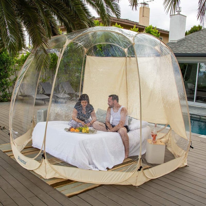 Alvantor Bubble Tent Pop Up Gazebo, 8-10 Person Igloo Dome Garden Patio Canopy Shelter - Image 23