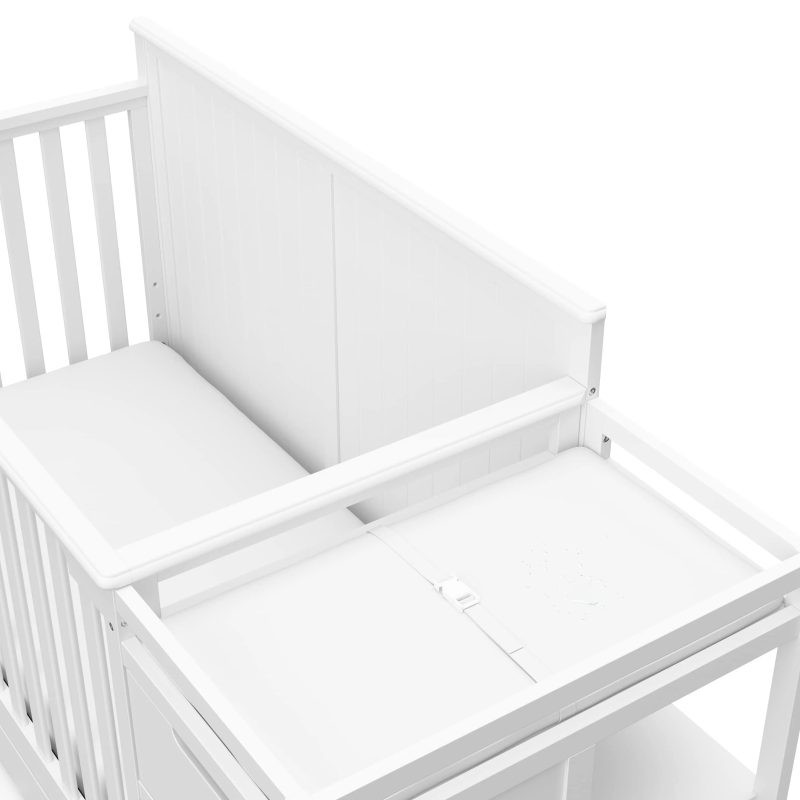 Graco Hadley 5-in-1 Convertible Crib and Changer with Drawer - Image 9