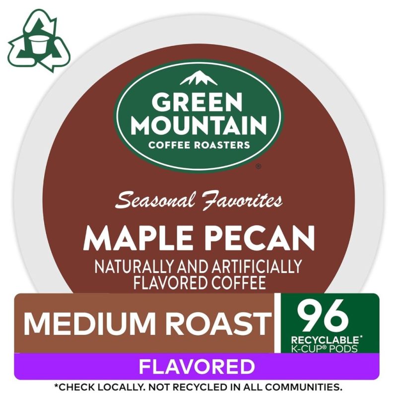 Green Mountain Maple Pecan Coffee K-Cup Pods, Light Roast, 96 Count, 4 Packs of 24 - Image 8