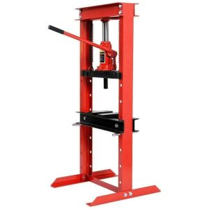 2024 12 Ton Hydraulic Floor Shop Press H-Frame w/Heavy Duty Steel Plates