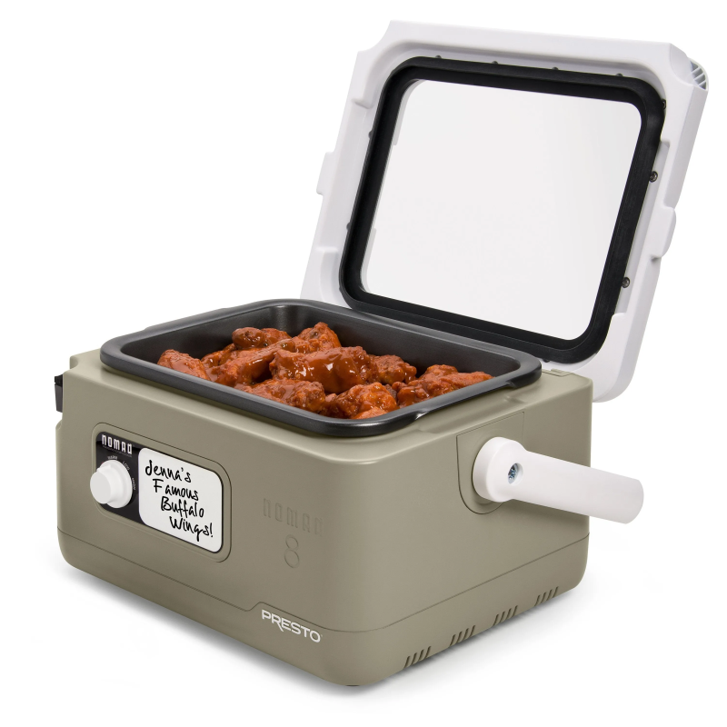 PRESTO 8-QUART NOMAD TRAVELING SLOW COOKER IN TAN - Image 2