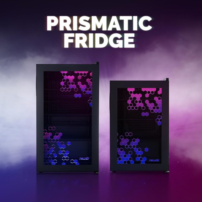 Beverage Refrigerator Cooler | 126 Cans Free Standing with Right Hinge Glass Door | Mini Fridge Beverage Organizer Perfect For Beer, Wine, Soda, And Cooler Drinks - Image 11