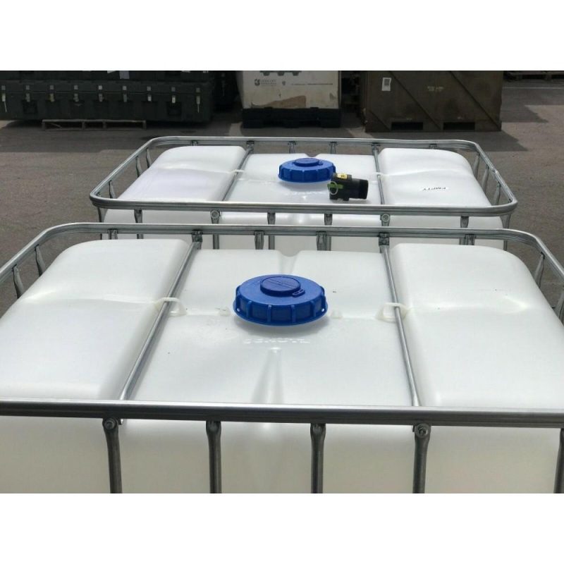 330 Gallon Food Grade IBC | Drinking Water, Rainwater Harvesting Container - Image 2