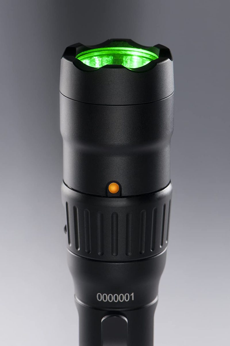 7600 Rechargeable Tactical Flashlight (Black) - Image 6