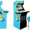 Arcade1Up – The Simpsons 30th Edition Arcade with Stool and Tin – Multi - Image 5