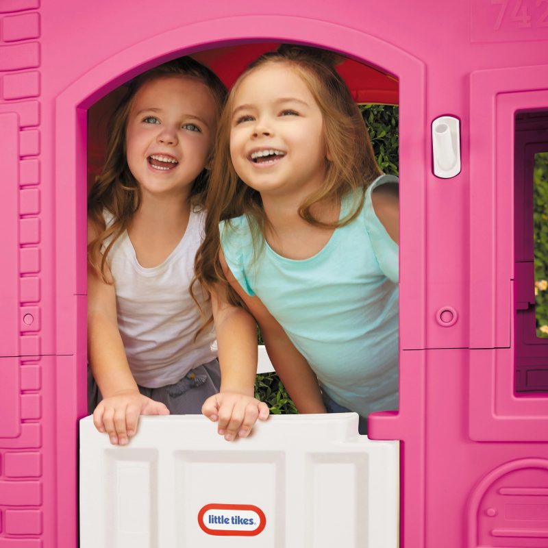 Little Tikes Cape Cottage House, Pink – Pretend Playhouse for Girls Boys Kids 2-8 Years Old - Image 7