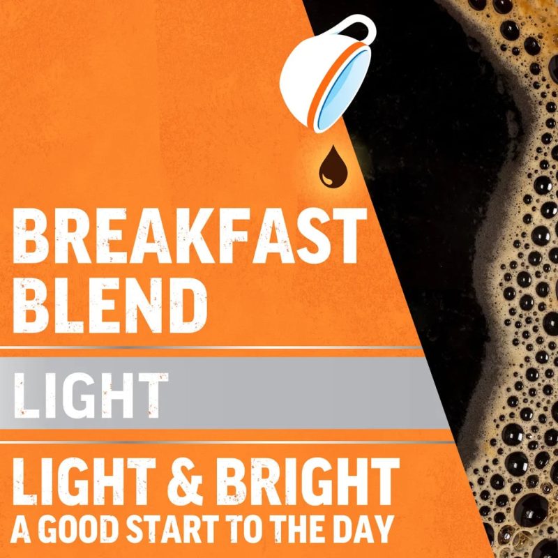 Maxwell House Breakfast Blend Light Roast Coffee Pods, 100 K-Cups, Kosher Certified - Image 5