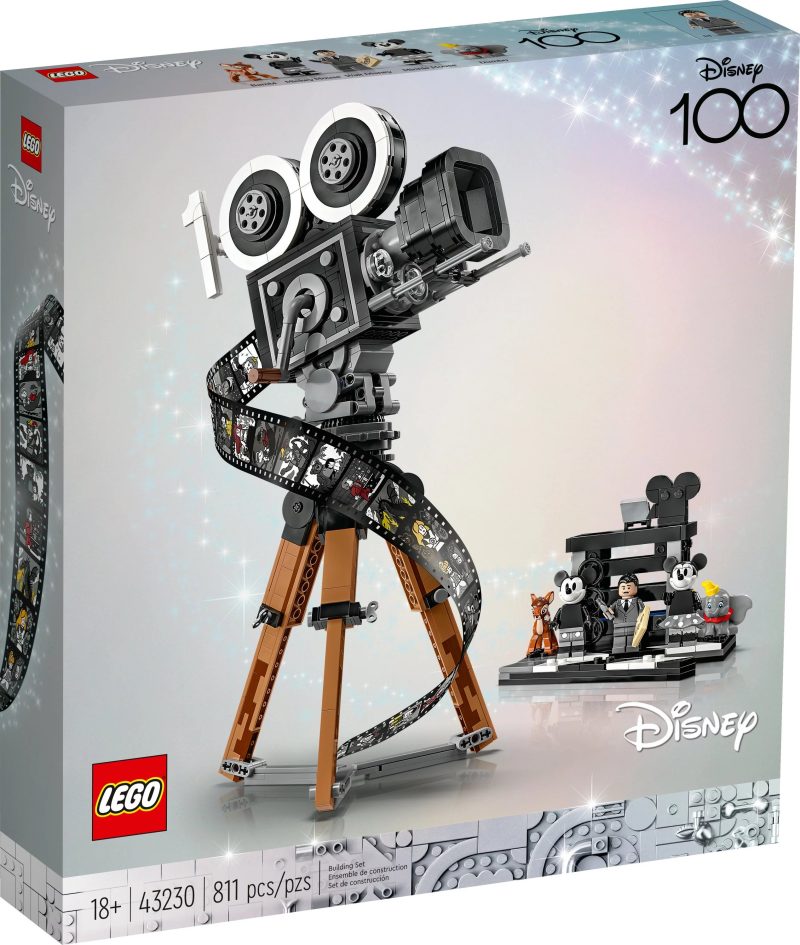 LEGO Disney Walt Disney Tribute Camera 43230 Disney Fan Building Set, Celebrate Disney 100 with a Collectible Piece Perfect for Play and Display, Makes a Fun Gift for Adult Builders and Fans - Image 2