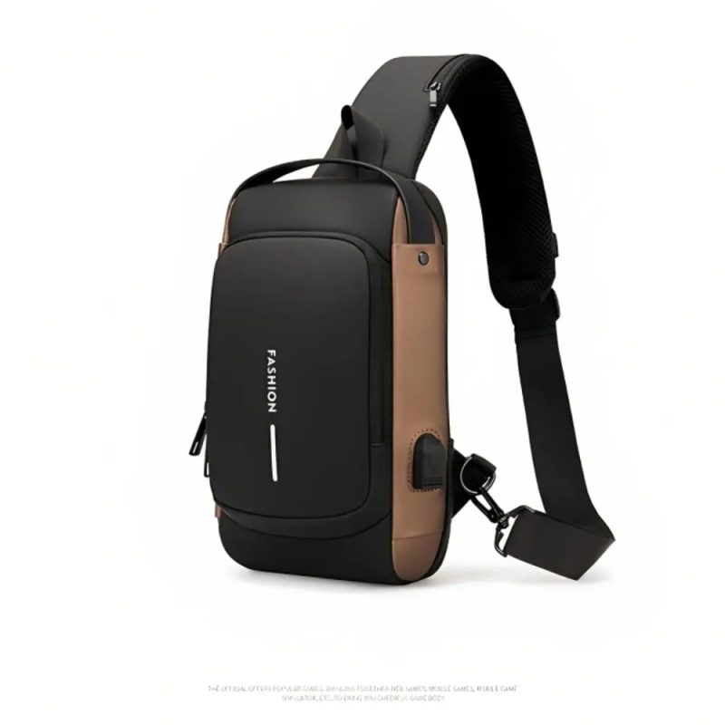 AeroShieldTM | Waterproof Anti-Theft Crossbody Bag for Men - Image 4