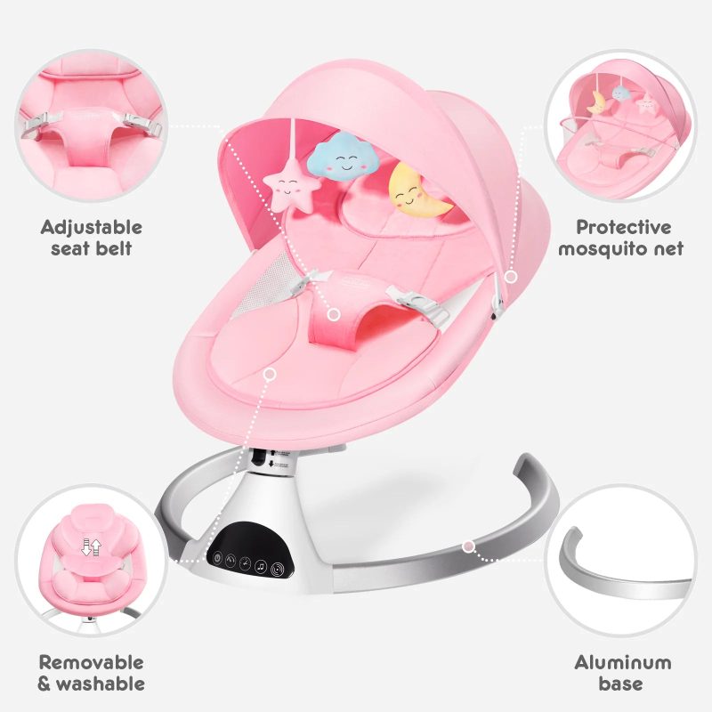 HARPPA Weddell | Electric Baby Swing - Image 26