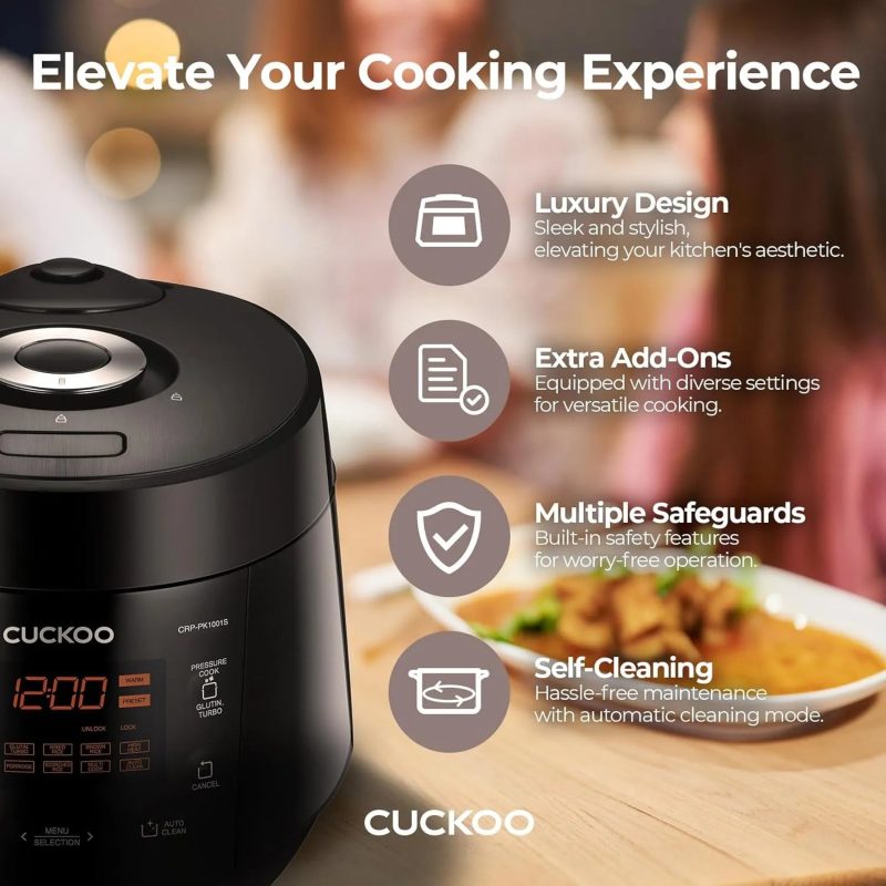 CUCKOO Non-stick Inner Pot Self-cleaning Heating Pressure Rice Cooker - Image 3