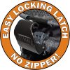 No-Zip NV Pet Stroller for Cats/Dogs, Zipperless Entry, Easy One-Hand Fold, Gel-Filled Tires, Plush Pad + Weather Cover Included, 3 colors - Image 7