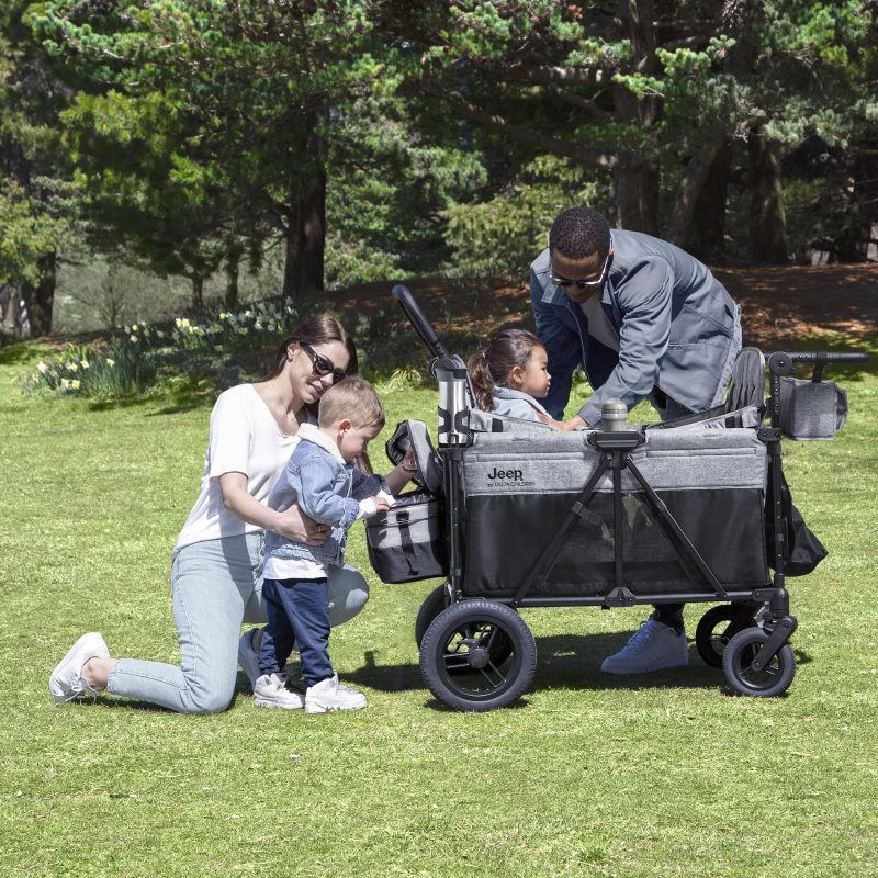 Jeep Wrangler Deluxe 4 Seater Stroller Wagon by Delta Children - 图片 7