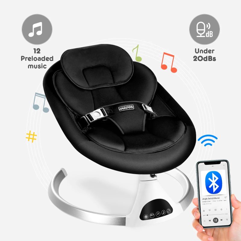 HARPPA Weddell | Electric Baby Swing - Image 12