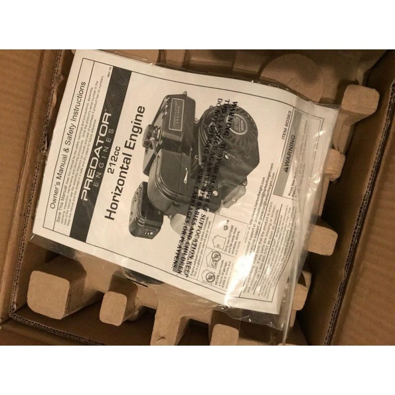 Predator Horizontal Shaft Engine – 6.5 HP, 212cc - Image 3