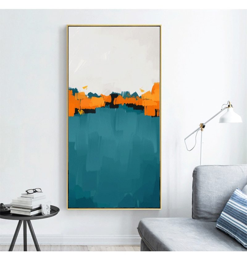 Abstract Dual Color Contrast - Image 2