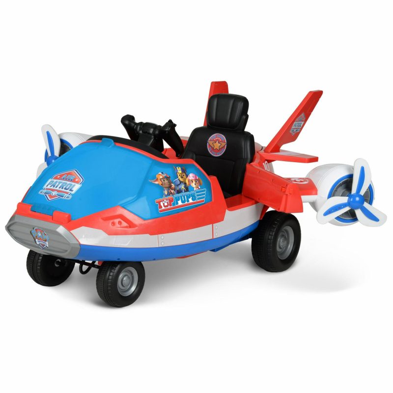 Nickelodeon Paw Patrol Airplane 12V Ride-On Toy by Hyper Toys, Blue, for Ages 3-8 - Image 2