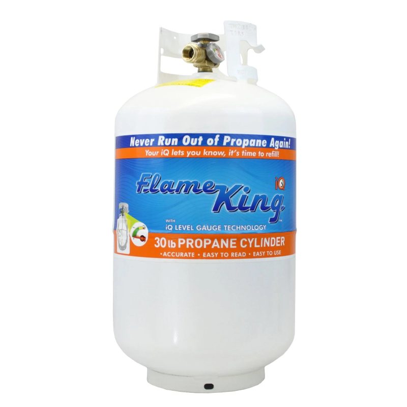 Flame King 30lb Propane Tank LP Cylinder with OPD & Gauge - Image 7