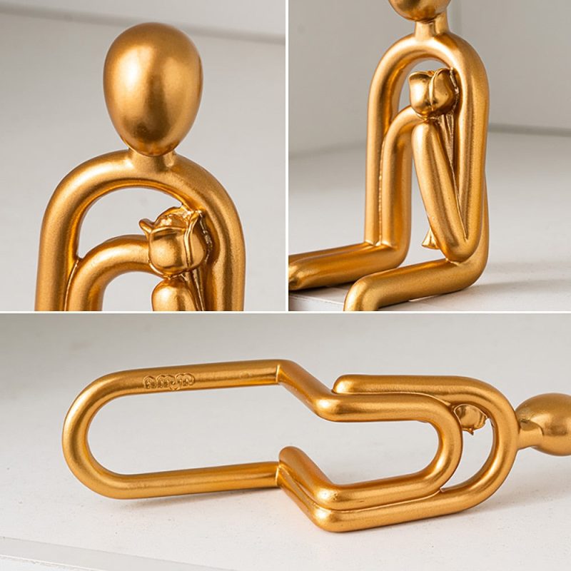 Abstract Paper Clip Decor - Image 13