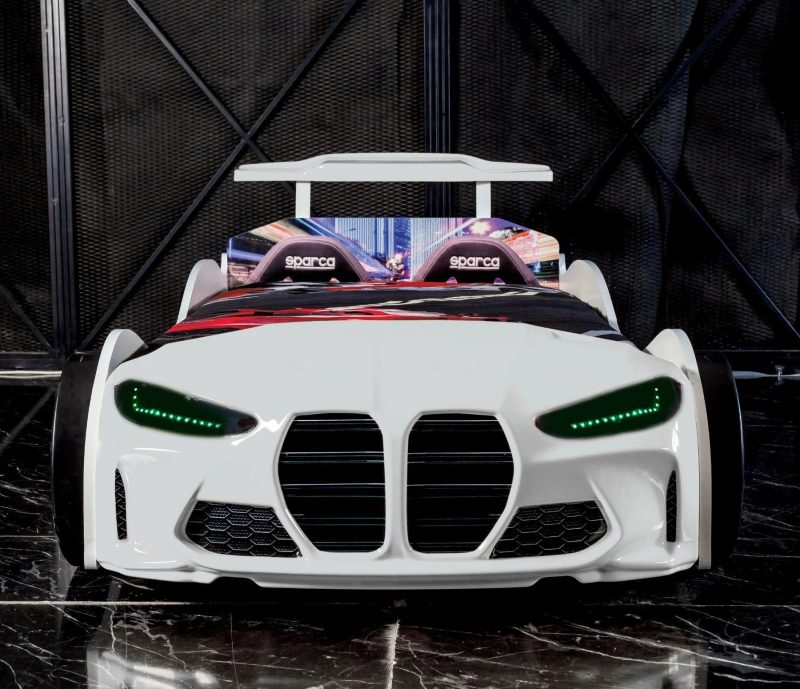 Gtx 2.0 Race Car Bed BMW M3 Style Twin Size - Image 4