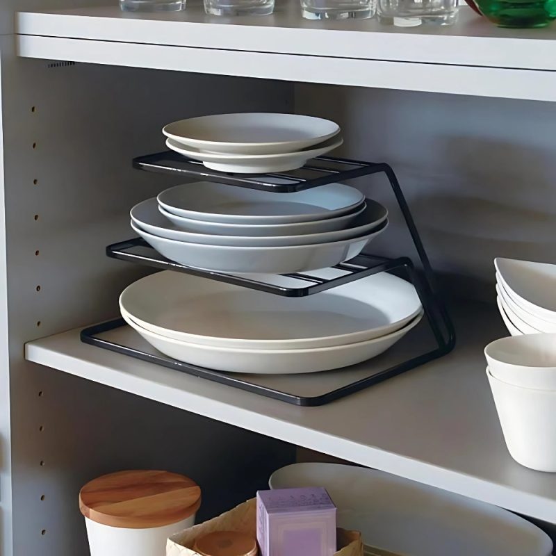 2-Tier Dish Drainer and Organizer - Image 3