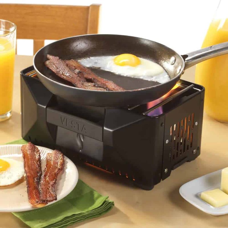 InstaFire VESTA Self-Powered Compact Heater & Stove, Indoor/Outdoor, Off-Grid, Emergency Use - 图片 5