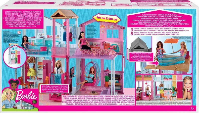 Barbie 3 Story Townhouse, ages 3 & up - Image 6