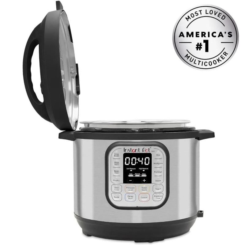 Instant Pot 8 qt. Stainless Steel Duo Electric Pressure Cooker - 图片 2