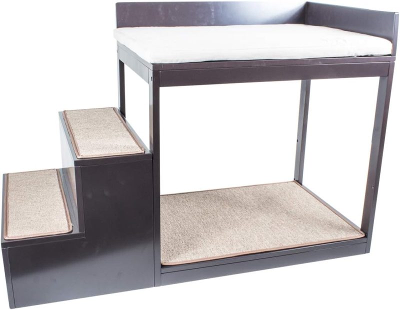 Penn-Plax Buddy Bunk Multi-Level Bed | Pet Stairs for High Beds and Couches | 3 Step System for Small Sized Dogs and Cats | Practical and Accommodating for Modern Homes (DOGF60) - Image 7