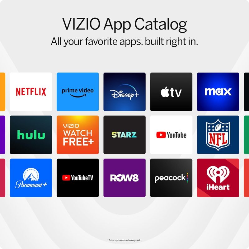 VIZIO 50′′ 4K Resolution HDR Smart TV, Dolby Vision HDR/HDR10+, WiFi 6 – (Renewed) - Image 7