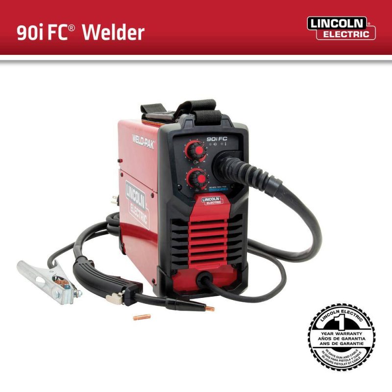 Lincoln Electric WELD-PAK 90i FC Flux-Cored Wire Feeder Welder (No Gas) K5255-1 - Image 2