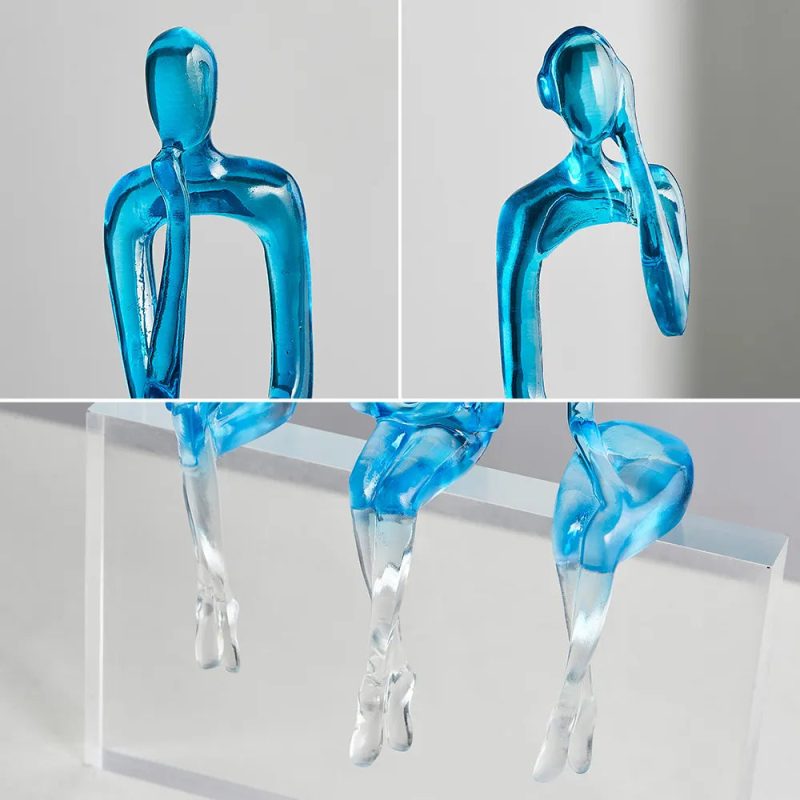 Abstract Bookshelf Display Sculpture - Image 9