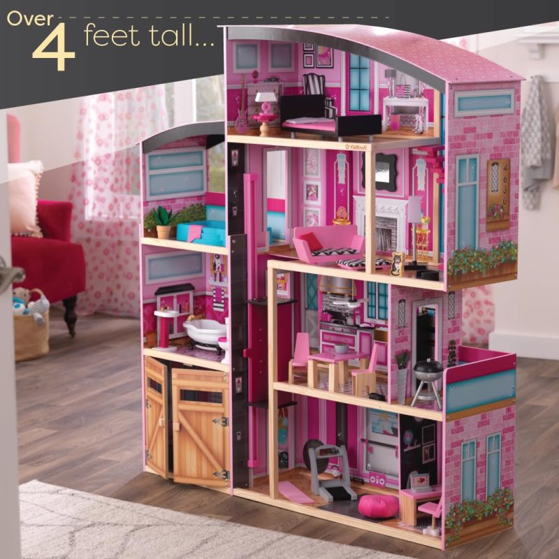 KidKraft 65949 Shimmer Mansion Dollhouse - Image 2