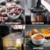 Commercial Blender, 1500W Vacuum Blender for Less Foam, Professional-Grade Quiet Shield, Kitchen Timer, 9 Speeds, 6 Programs for Smoothies, Frozen Drinks, Self-Cleaning, 64oz Bulk Production - Image 6