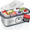 Ultimate Probiotic Yogurt Maker   Make Trillions of Live Probiotics with Adjustable Temperature   Time Control   Get  Gut Health   LIFETIME WARRANTY   Perfect Kitchen Gifts for Women   Men - 图片 9